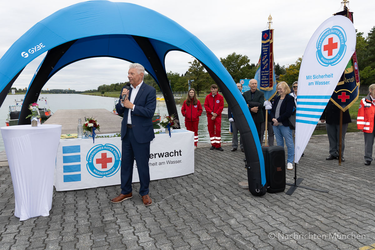 Vier neue Rettungsboote für die Münchner BRK Wasserwachten