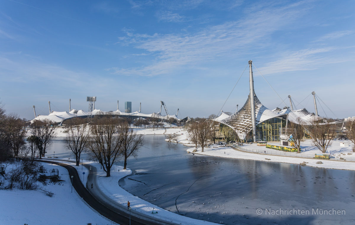 Olympiapark Muenchen Winter 2023 / 2024