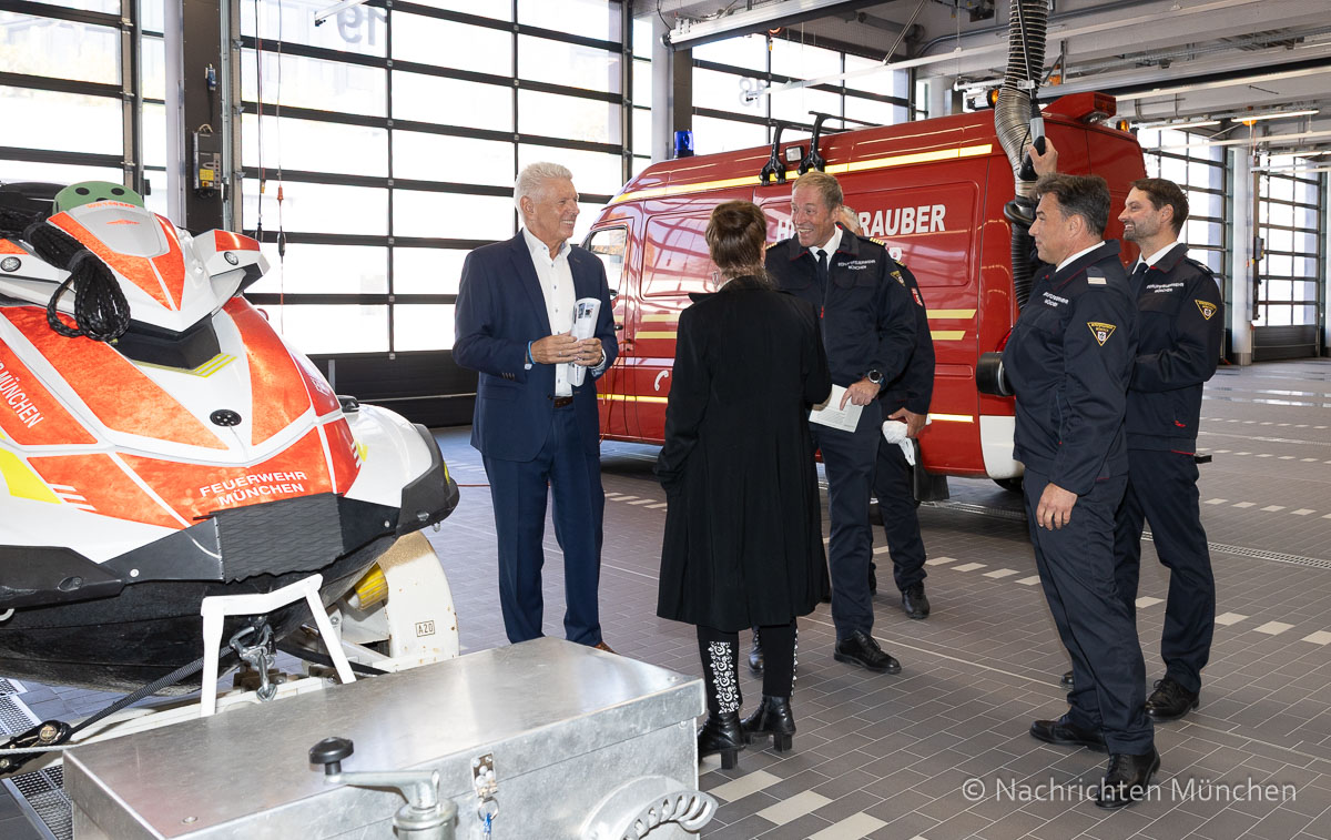 Feierliche Einweihung der Feuerwache 5 – Ramersdorf
