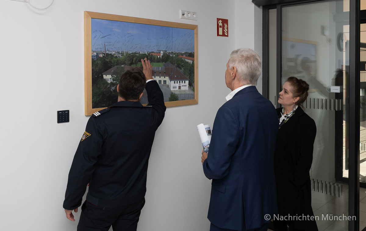 Feierliche Einweihung der Feuerwache 5 – Ramersdorf