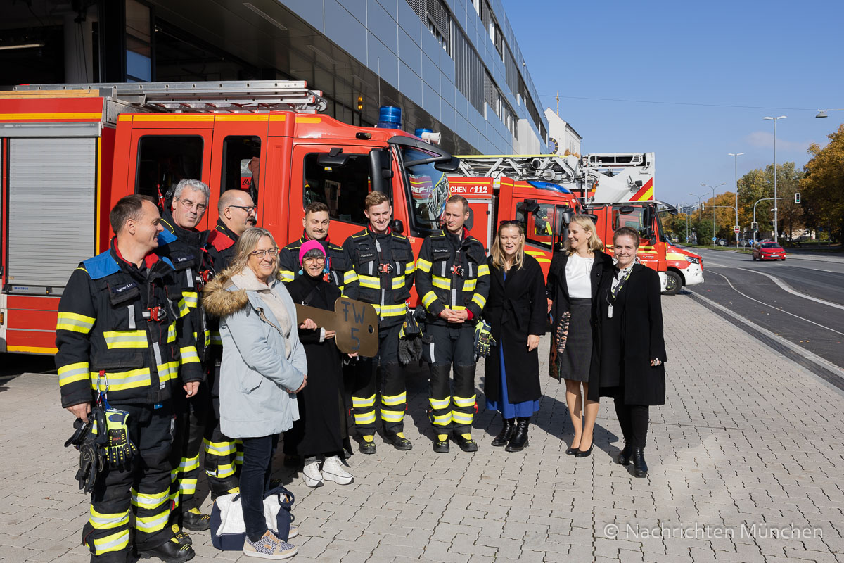 Feierliche Einweihung der Feuerwache 5 – Ramersdorf