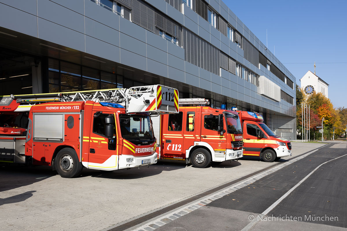 Feierliche Einweihung der Feuerwache 5 – Ramersdorf