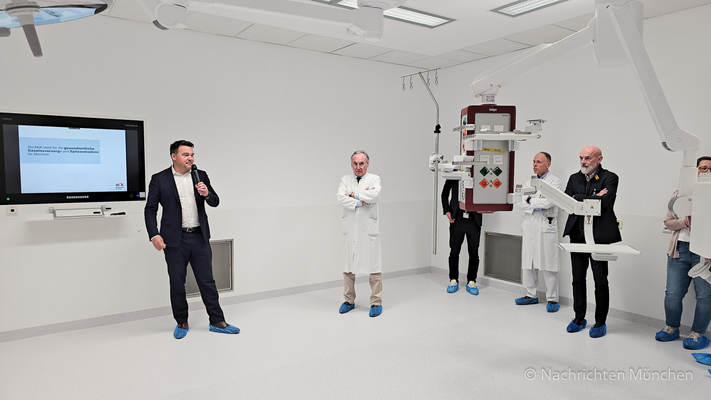 München Klinik Bogenhausen - Der "fünfte Finger" ist fertig