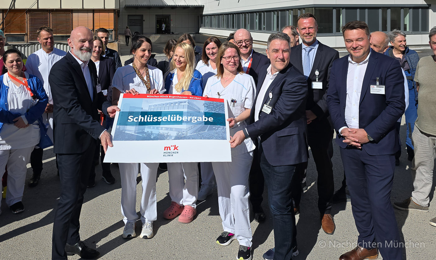 München Klinik Bogenhausen - Der "fünfte Finger" ist fertig