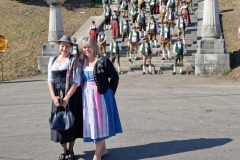 Boellerschießen auf den Stufen zur Bavaria