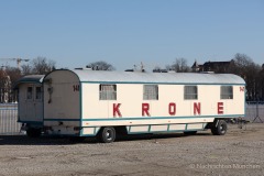 Circus Krone mit dem groeßten reisenden Cirkuszelt auf der Muenchner Theresienwiese