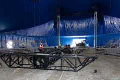 Circus Krone mit dem groeßten reisenden Cirkuszelt auf der Muenchner Theresienwiese