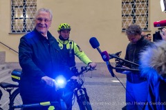 Neue Ausstattung der Polizei-Fahrradstaffel