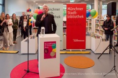 Oberbuergermeister Reiter eroeffnet Stadtbibliothek Riem