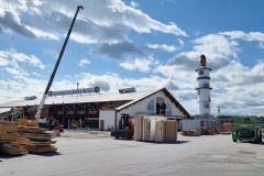 Oktoberfest Aufbau 2023