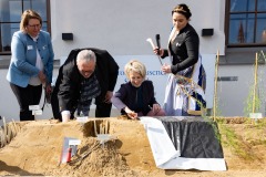 Schrobenhausener Spargelsaisoneroeffnung 2023 am Viktualienmarkt in Muenchen