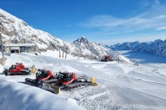 Wintersaison auf der Zugspitze
