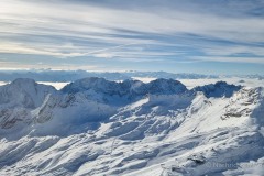 Wintersaison auf der Zugspitze