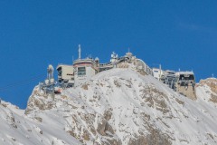 Wintersaison auf der Zugspitze
