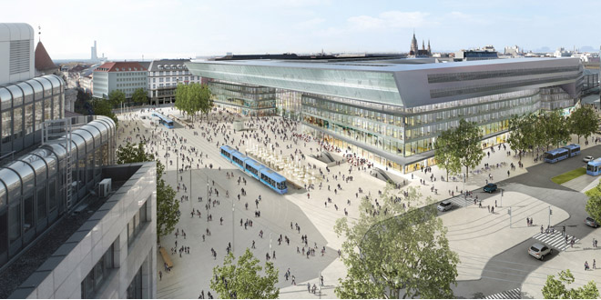 Neubau des Münchner Hauptbahnhofs