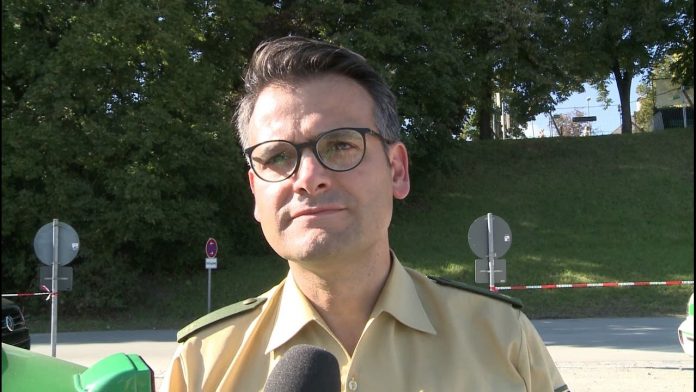 Pressesprecher der Münchner Polizei, Marcus da Gloria Martins zum Münchner Oktoberfest 2016