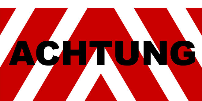 achtung
