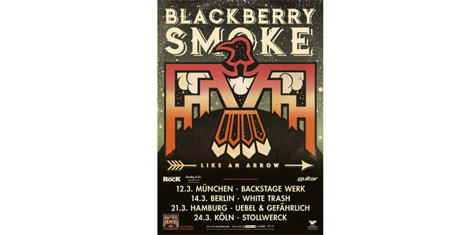 Blackberry Smoke im Backstage Werk München Blackberry Smoke im Backstage Werk München