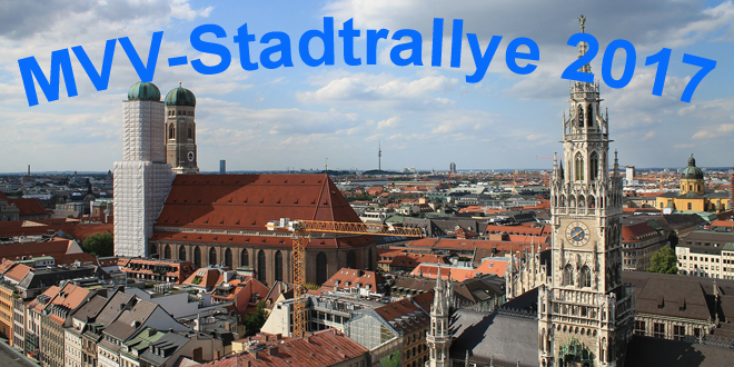 MVV-Stadtrallye 2017