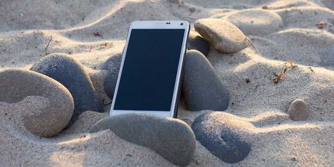 Handy im Urlaub