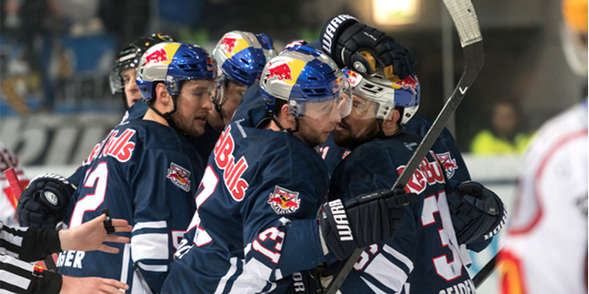 EHC Red Bulls ziehen ins Halbfinale ein