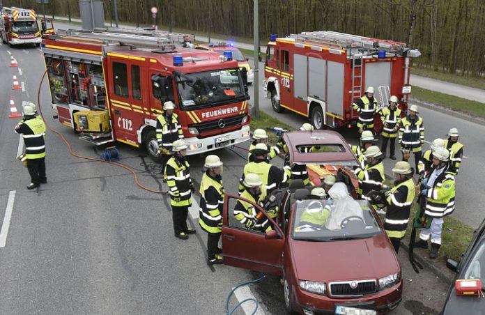 Dachauer Straße: Verkehrsunfall mit einem Schwerverletzten