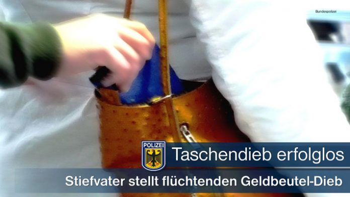 Taschendiebstahl vereitelt - Stiefvater stellt Tatverdächtigen