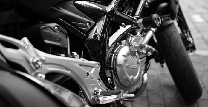 bike Präventionshinweis der Münchner Verkehrspolizei zum Thema Motorrad