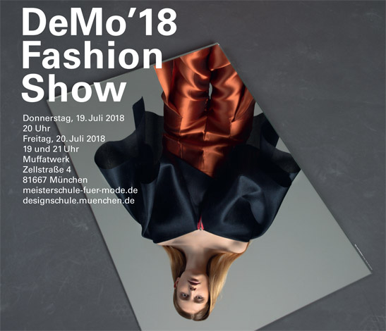 DeMo'18 Fashion Show - Defilee der Meisterklassen vom 19. bis 20. Juli 2018