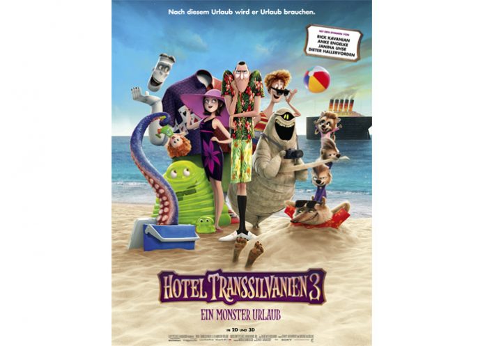 HOTEL TRANSSILVANIEN 3 kommt bereits am Montag, den 16. Juli 2018 in die Kinos HOTEL TRANSSILVANIEN 3 kommt bereits am Montag, den 16. Juli 2018 in die Kinos