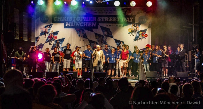 Bühnenprogramm CSD München 2018 (336 von 336) Bühnenprogramm CSD München 2018
