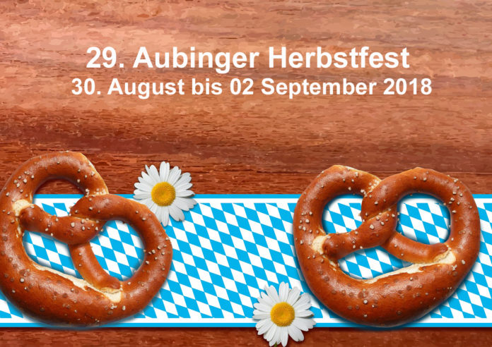 29. Aubinger Herbstfest vom 30. August bis 02 September 2018