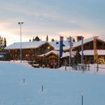 Die Alte Schmiede im Winter