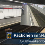 Päckchen im Gleis - Erhebliche Beeinträchtigungen im S-Bahn Verkehr
