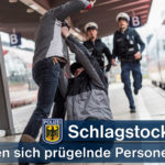 Schlagstockeinsatz am Hauptbahnhof – Bundespolizei trennt prügelnde Gruppe Bundespolizei trennt prügelnde Gruppe
