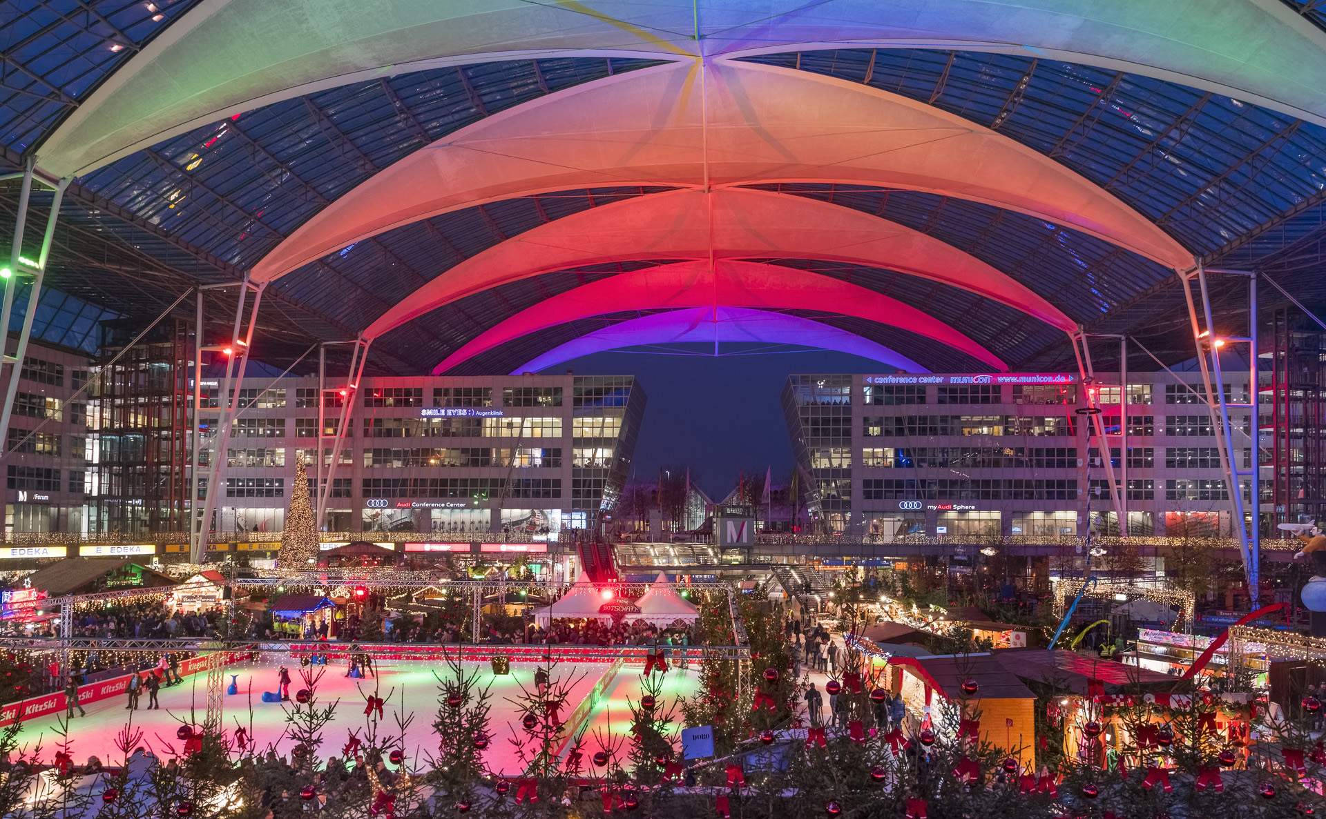 Wintermarkt Flughafen München 2018 Parken www.nachrichten-muenchen.com