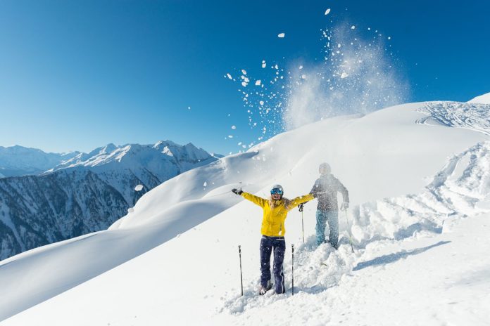 Bilderbuchwinter im goldenen Tal der Alpen