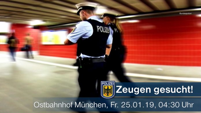 Schlägerei am Ostbahnhof - Bundespolizei sucht nach Zeugen