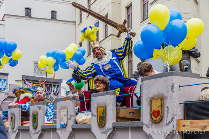 Münchner Faschingszug der Damischen Ritter