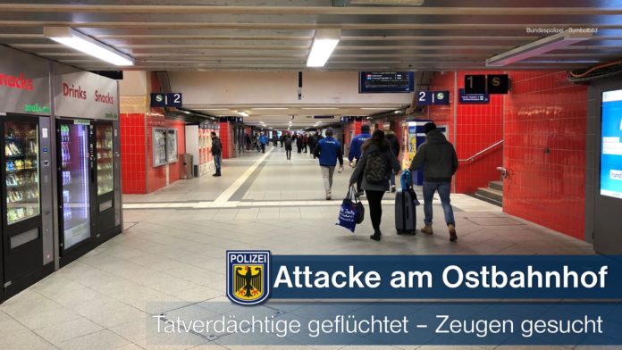 Am Ostbahnhof attackiert - Bundespolizei sucht nach Zeugen