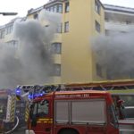Frau bei Wohnungsbrand verletzt