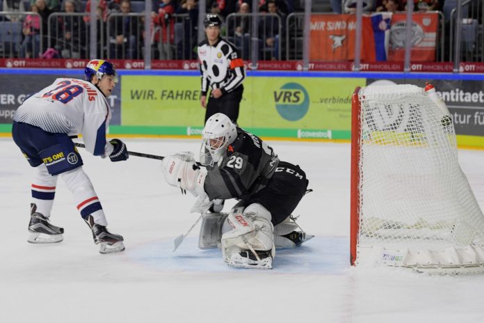 EHC Red Bull München: Vierter Saisonsieg gegen Köln EHC Red Bull München: Vierter Saisonsieg gegen Köln
