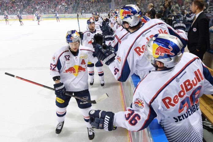 EHC Red Bulls holen dritten Seriensieg in Berlin EHC Red Bulls holen dritten Seriensieg in Berlin