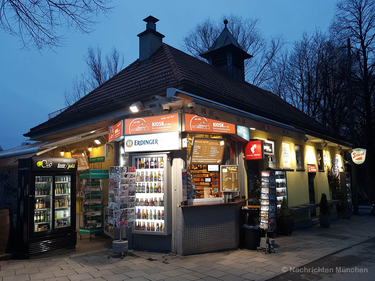 Kiosk In Der Nähe Von Meinem Standort Kiosk an der Reichenbachbrücke - Branchenbuch München