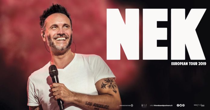NEK – Italiens charismatischster Popstar live in München NEK – Italiens charismatischster Popstar live in München