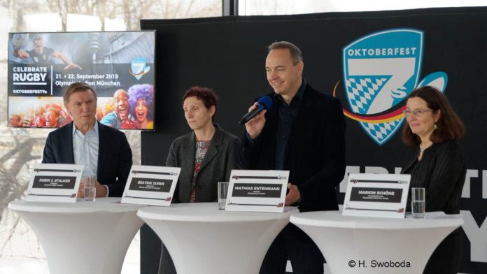 Rugby Oktoberfest 7s Rugby Oktoberfest 7s – Weltmeister Neuseeland & Olympiasieger Fidschi sind im Münchner Olympiastadion dabei