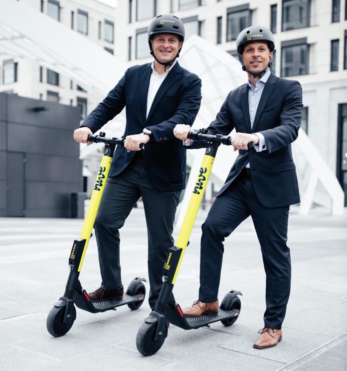 E-Scooter am Schwabinger Tor