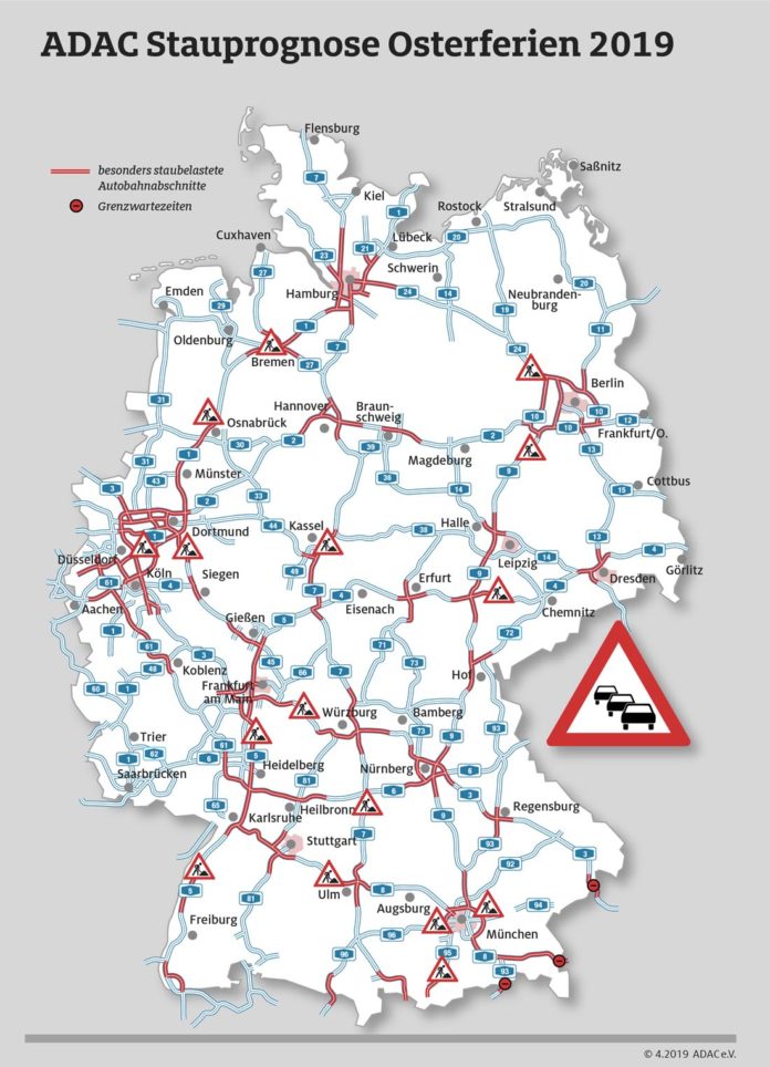 Staualarm am Osterwochenende Staualarm am Osterwochenende
