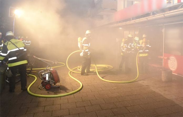 Schleißheimer Straße: Feuer in Wäscherei