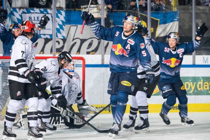 EHC Red Bull München: Derbysieg gegen Nürnberg EHC Red Bull München: Derbysieg gegen Nürnberg